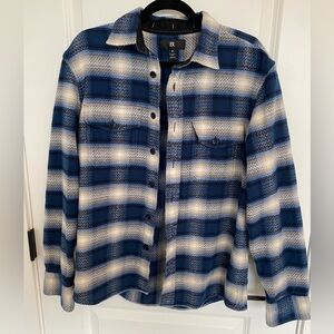 Banana Republic Shacket- Women’s Blue Plaid